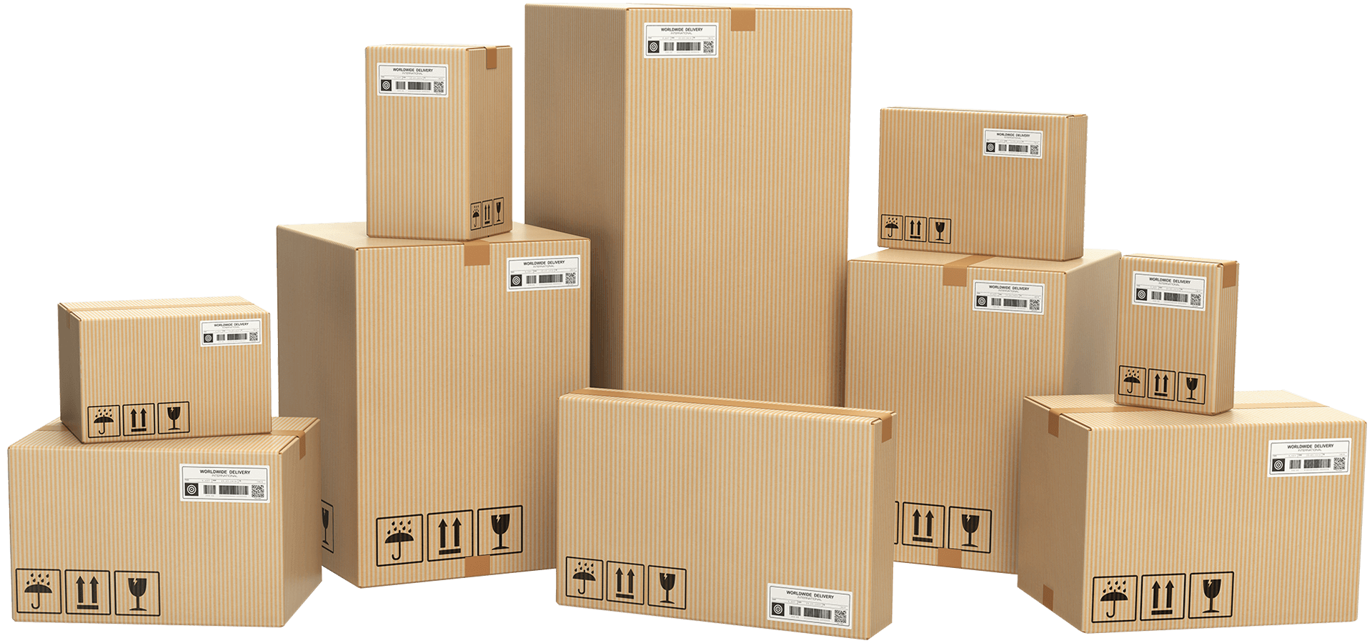 Corrugated Boxes example 3