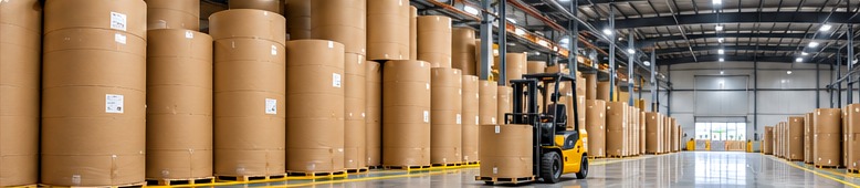 Corrugated cartons prepared for storage and dispatch